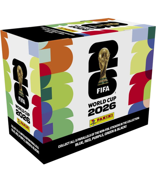 Fifa World Cup 2026 PANINI - 1 Box 25 Packs Stickers