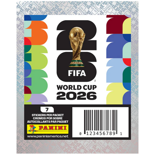 Fifa World Cup 2026 PANINI - 1 Box 25 Packs Stickers